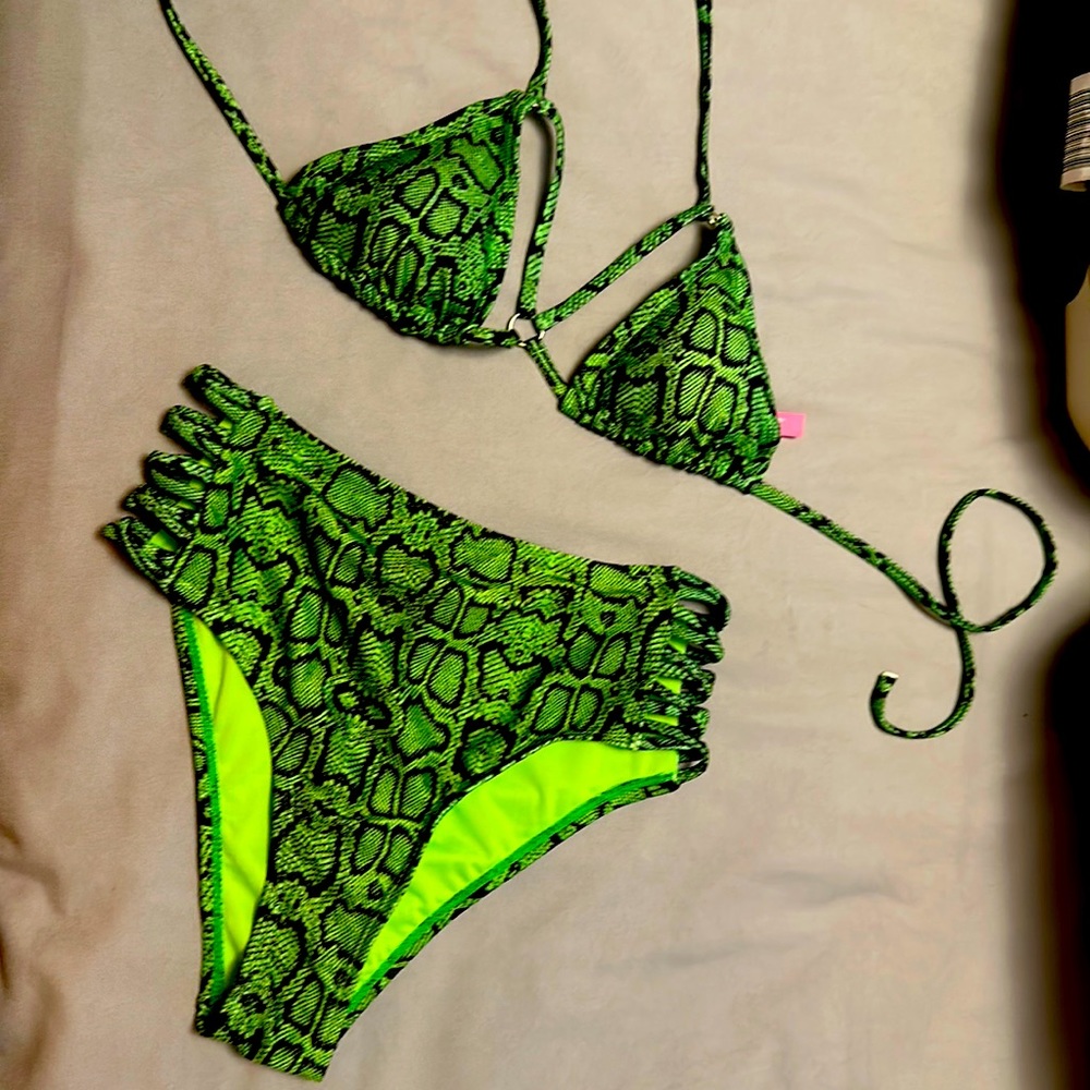 Neon bikini set